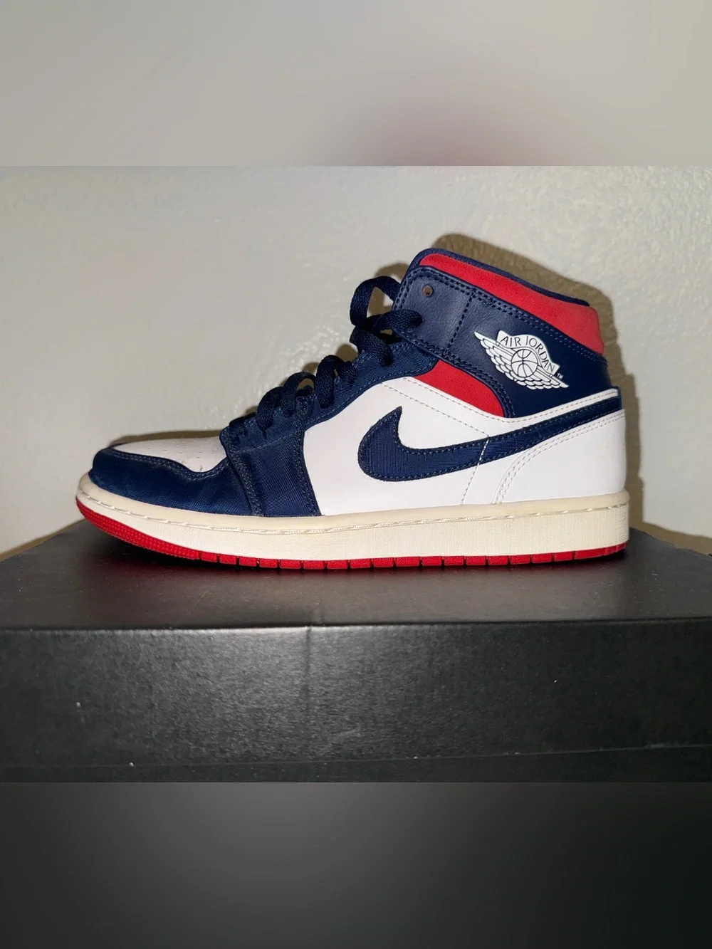 Jordan Men’s Sneakers - Navy / White / Red